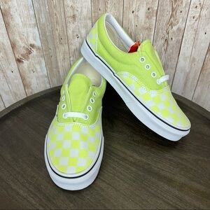Vans Era Checkerboard “Sharp Green” Sneaker Sz 6.5